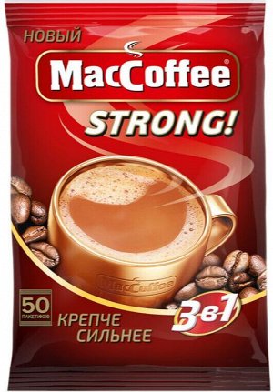 Кофе "MacCoffee" 3 в 1 Strong 20г*50шт