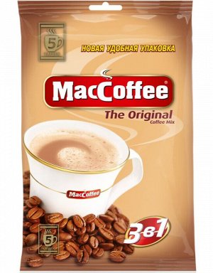 Кофе "MacCoffee" 3 в 1 Original 20г*5шт