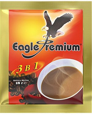 Кофе MacCoffee Eagle Premium 3 в 1 м/уп 18г*50шт