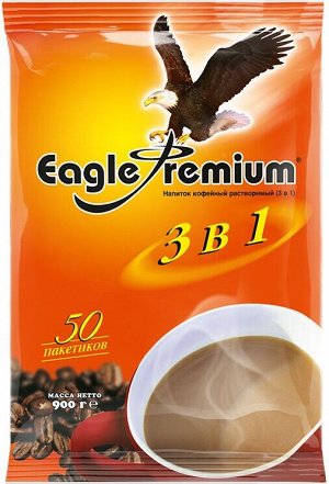 Кофе MacCoffee Eagle Premium 3 в 1 м/уп 18г*50шт
