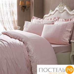 T1212T10662179 Комплект постельного белья Tivolyo home ELEGANT пудра Евро