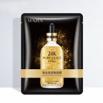 Лифтинг-маска Venzen от «BIOAQUA» 24к Pure Gold, 25 г.