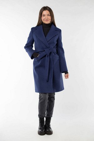 Империя пальто Пальто женское демисезонное  (пояс)