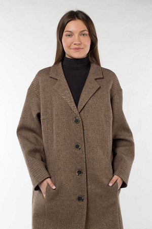 01-10159 Пальто женское демисезонное