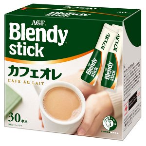 Кофе в stick-пакетиков Blendy Cafe Au Lait 30p