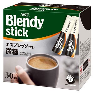 Кофе в stick-пакетиках Blendy с низким содержанием сахара 30p