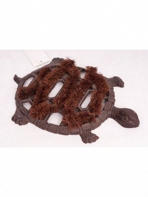 Черепаха щетка-коврик метал 36х26х3 см