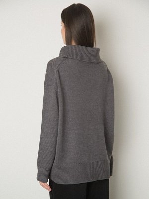 Однoтонный свитер B2590/second