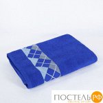 Полотенце Diamond 70х140 см Синий плотность 450 г/м2
