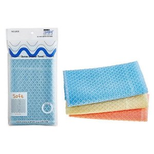 SUNG BO Мочалка д/душа "Sense Shower Towel " №060 (28х95см) средней жесткости /нейлон