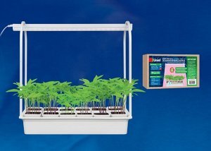 Светильник "МиниСад", 10 Вт, 12 кашпо (спектр SPLE для фотосинтеза)