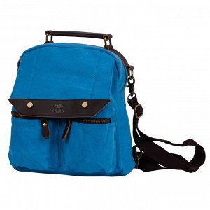 П1449-04 синий рюкзак брезент