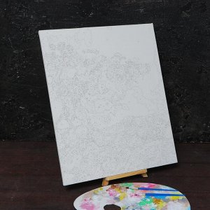 Картина по номерам на холсте с подрамником «Цветы и фрукты» Клод Моне 40х50 см