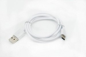 Кабель USB - TypeC Mega 2A (белый) 1м