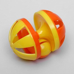 Пижон Игрушка-головоломка с шариком-погремушкой, 9 х 6,5 см, микс цветов