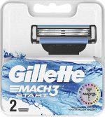 GILLETTE  MACH3 START кассета для бритья 2 шт