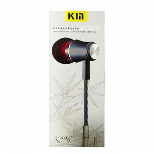 Наушники с микрофоном KIN K996 (черный)