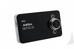 Автомобильный видеорегистратор Mega K6000 (черный)