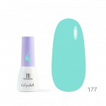 Гель-лак TNL 8 Чувств Mini №177 - голубая лагуна ,3.5 мл.