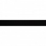 Липучка эластичная (петля)  шир. 20 мм черный