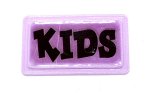 Светоотражающая нашивка-катафот &quot;Kids&quot; люминисц. фиолетовый 38х23
