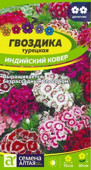 Гвоздика турецкая Индийский Ковер/Сем Алт/цп 0,1 гр.