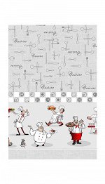Полотенце вафельное рогожка &quot;Шеф повар&quot;