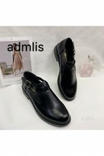 Женские ботинки А95А черные