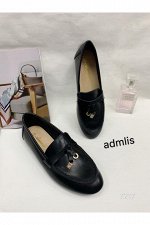 Женские мокасины Y217А черные