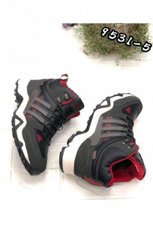 Мужские ботинки 9531-5 темно-серые
