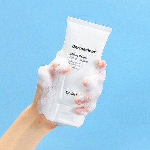 DR. JART+Dermaclear Micro Foam Mousse Мягкая гиппоаллергенная пенка для умывания 120 мл