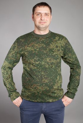 Джемпер камуфлированный утепленный (цифра)