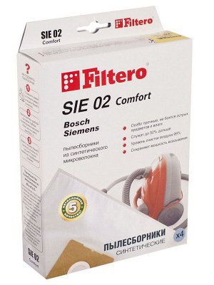 Filtero SIE 02 (4) Comfort, пылесборники