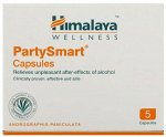 HIMALAYA PARTY SMART CAPS ПРЕДОТВРАЩАЕТ РАЗВИТИЕ СИМПТОМОВ ПОХМЕЛЬЯ,5КАП