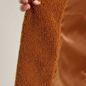 Длинное пальто - коричневый