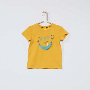 Забавная футболка Eco-conception - желтый