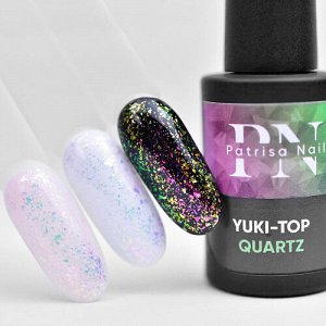 Yuki-top Quartz без л/с (опаловый перелив из медно-зелёного в персиково-розовый)