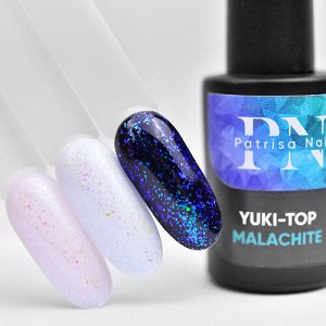 Yuki-top Malachite без л/с (опаловый перелив из глубокого изумрудного в сине-фиолетовый)