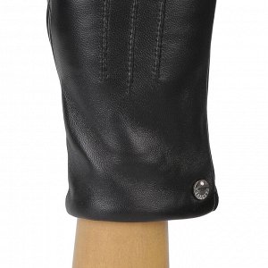 Перчатки жен. 100% нат. кожа (ягненок), подкладка: шерсть, FABRETTI S1.41-1 black