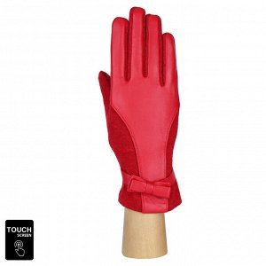 Перчатки, комбинированная кожа, FABRETTI 3.1-7 red