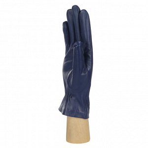 Перчатки жен. 100% нат. кожа (ягненок), подкладка: шерсть, FABRETTI 12.77-12 blue