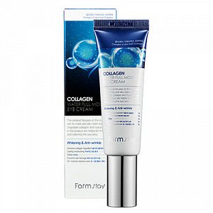 [Farmstay] Collagen Water Full Moist Eye Cream - Крем для век, 50 мл