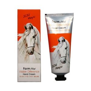 [Farmstay] Visible Difference Hand Cream "Horse Oil" - Крем для рук, 100 г