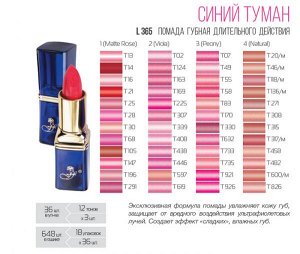 Сколько флер. FFLEUR помада l-365 #1(Matte Rose)"синий туман"12шт. Флер помады ,l 36. Губная помада Флер l 24 палитра. Помада Флер л365 4 синий туман.