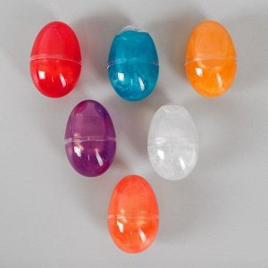 Лизун «Яйцо», твёрдый, цвета МИКС