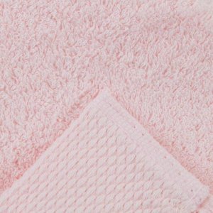 Полотенце махровое гладкокрашеное 30х60см, розовый, хл 100%, 480г/м2