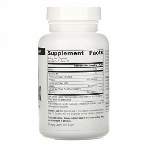 Source Naturals, Панкреатин 8Х, 500 мг, 100 капсул