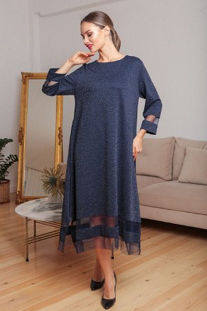Платье 437/1-УЦ2, синий