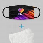 Детская маска (+5 фильтров) Likee