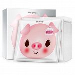 Тканевая маска для лица со свиным коллагеном и йогуртом One Spring Small Pig 1 шт.